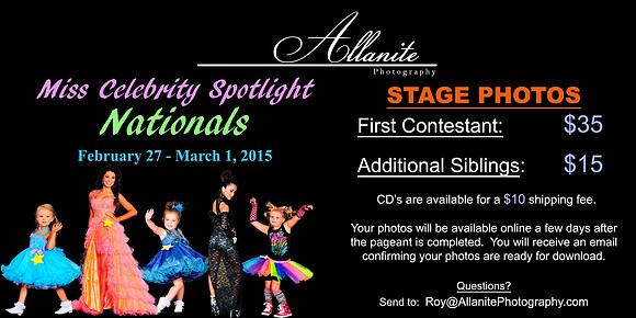 Miss Celebrity Spotlight _ Nationals 2015 _ Online Order Page